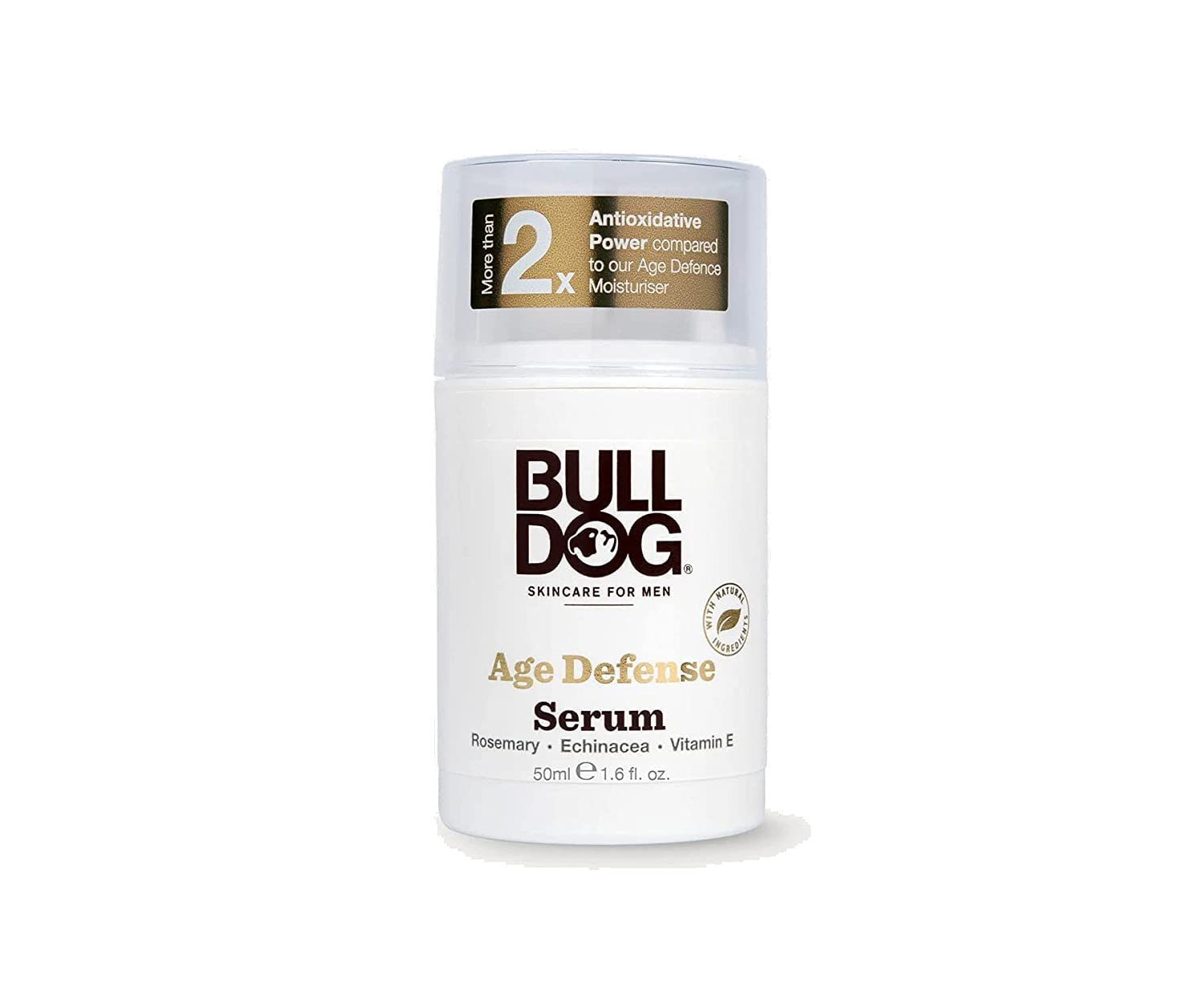 Bulldog Age Defence Serum for Facial Skincare with Advanced Hyaluronic Acid and Vitamin C
| Bulldog 50ml Age Defence Se